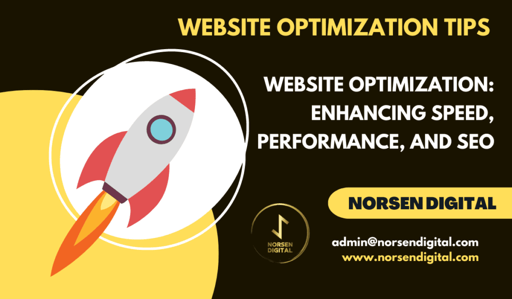 Website Optimization: Enhancing Speed, Performance, and SEO